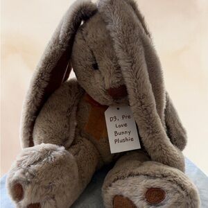 D3, PreLove Soft Brown Bunny Plush Toy